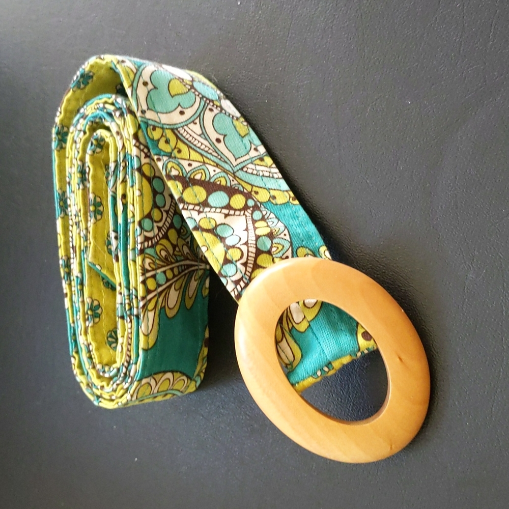 Vera Bradley Peacock belt